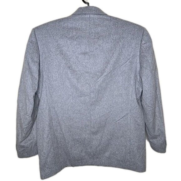 Andrew Fezza Men's 100% Cashmere Sport Jacket Coat Blazer Flannel Soft Size 43R - Picture 2 of 9